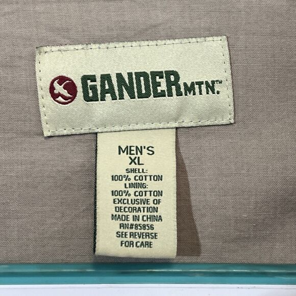 Gander Mountain Barn Chore Field Hunting Coat Jacket Khaki Brown Men's X Large - Picture 5 of 5